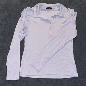 J. Crew Soft Blue Collared Shirt
